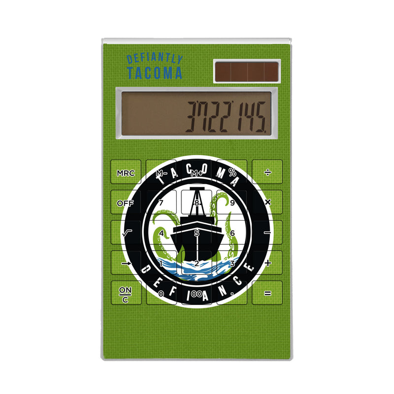 Tacoma Defiance Solid Desktop Calculator
