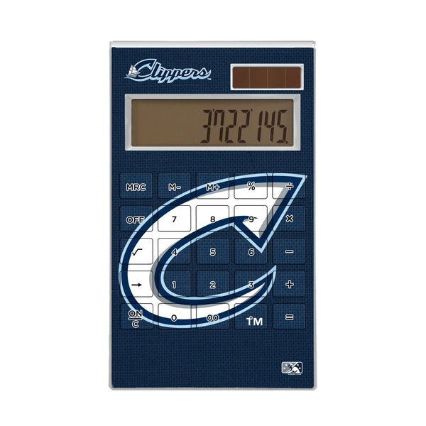 Columbus Clippers Solid Desktop Calculator