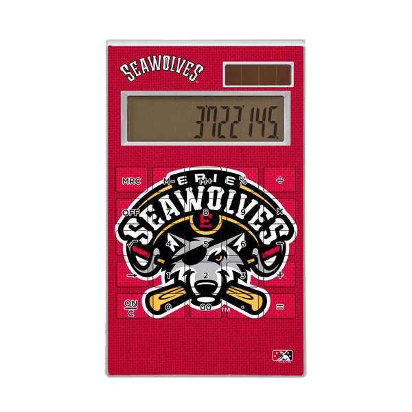 Erie SeaWolves Solid Desktop Calculator