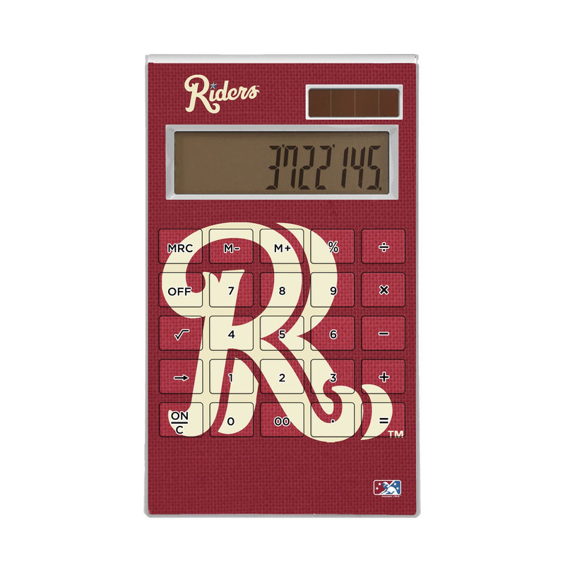 Frisco RoughRiders Solid Desktop Calculator