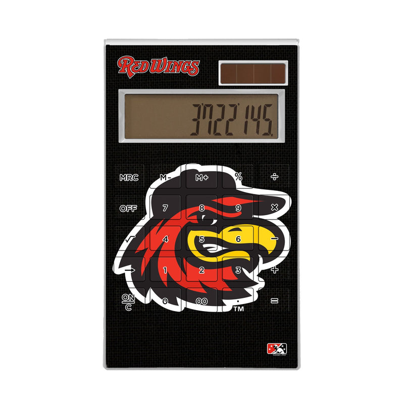 Rochester Red Wings Solid Desktop Calculator