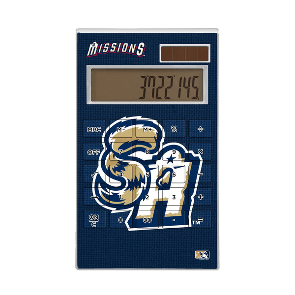 San Antonio Missions Solid Desktop Calculator