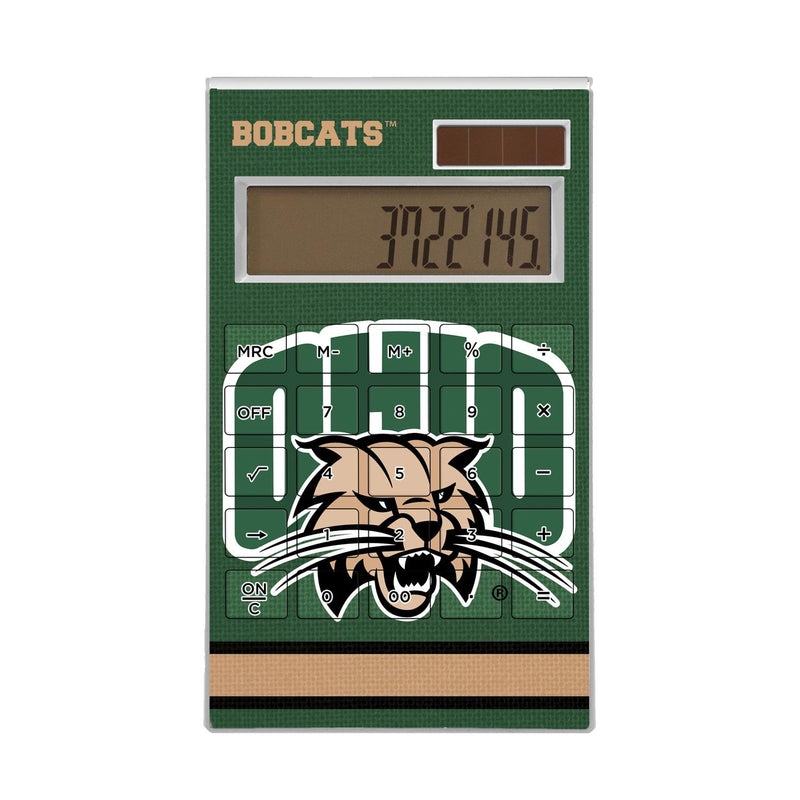 Ohio University Bobcats Stripe Desktop Calculator