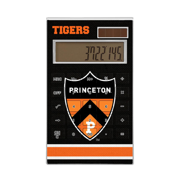 Princeton Tigers Stripe Desktop Calculator