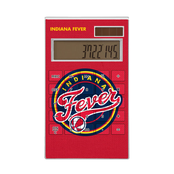 Indiana Fever Solid Desktop Calculator