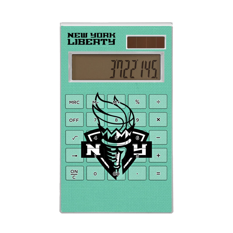 New York Liberty Solid Desktop Calculator
