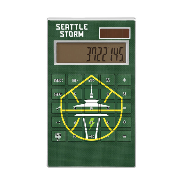 Seattle Storm Solid Desktop Calculator