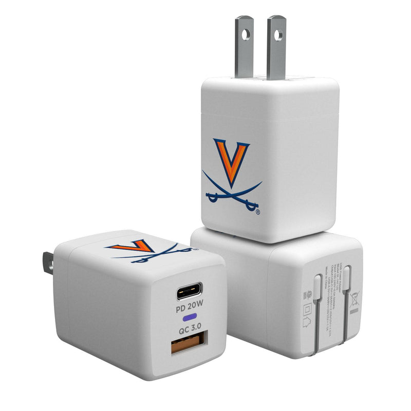 Virginia Cavaliers Insignia USB A/C Charger
