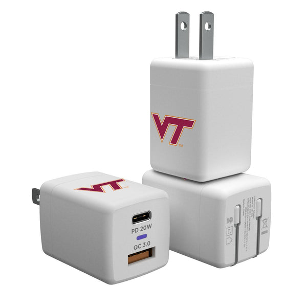 Virginia Tech Hokies Insignia USB A/C Charger