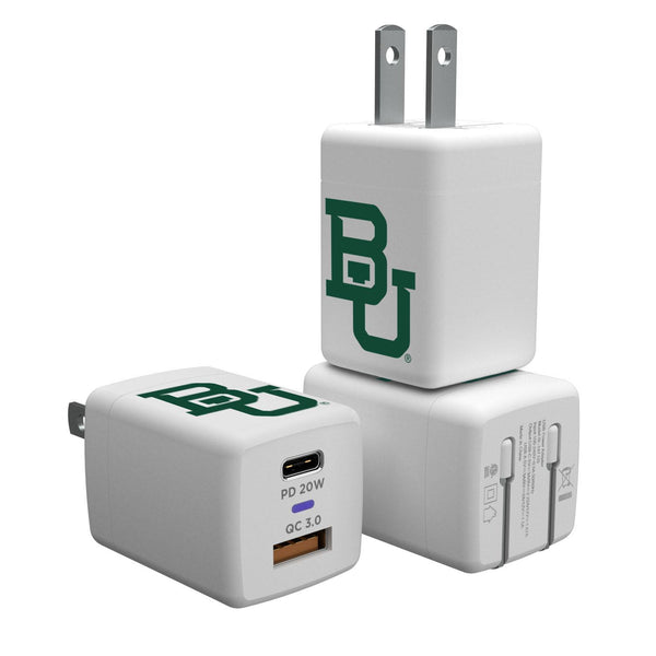 Baylor Bears Insignia USB A/C Charger
