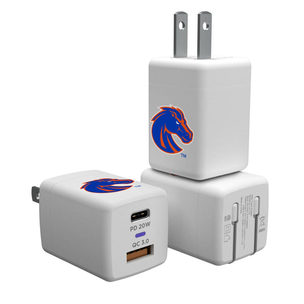 Boise State Broncos Insignia USB A/C Charger