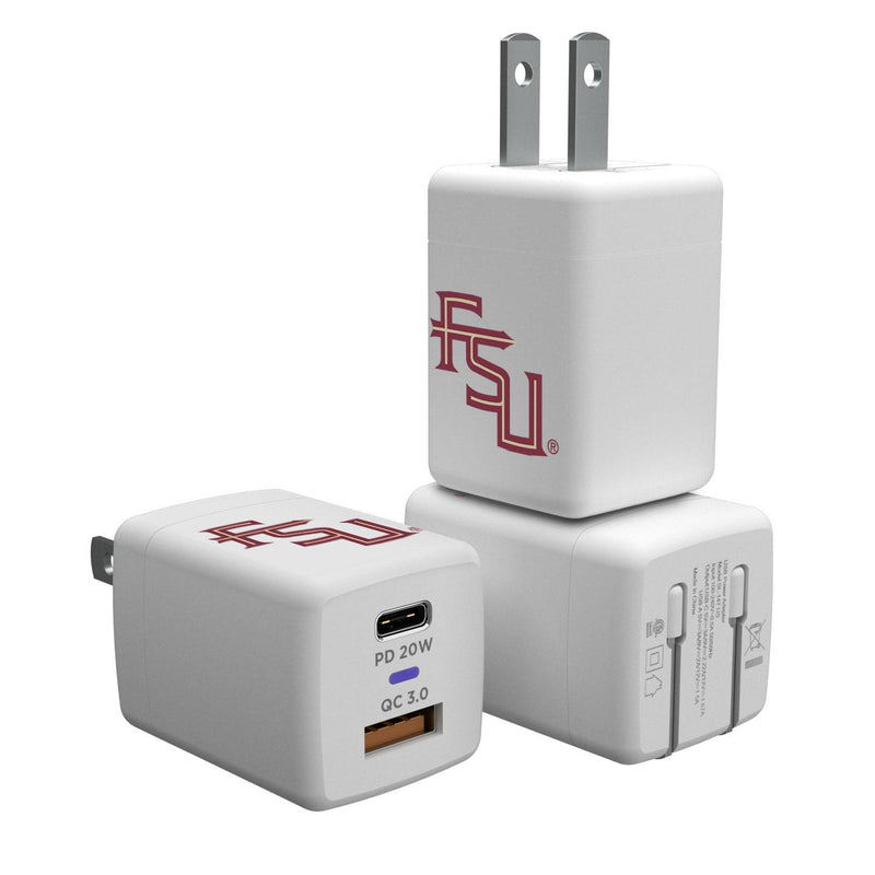 Florida State Seminoles Insignia USB A/C Charger