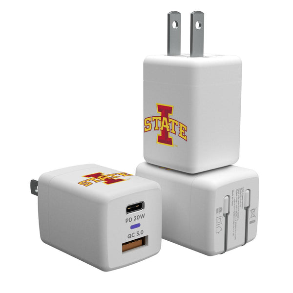 Iowa State Cyclones Insignia USB A/C Charger