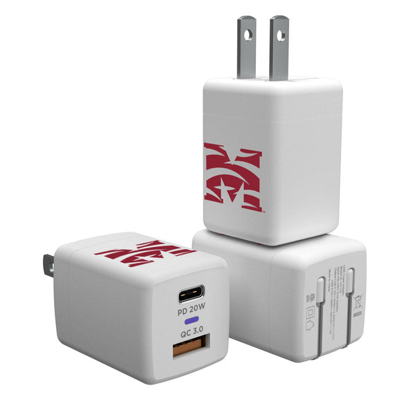 Morehouse Maroon Tigers Insignia USB A/C Charger