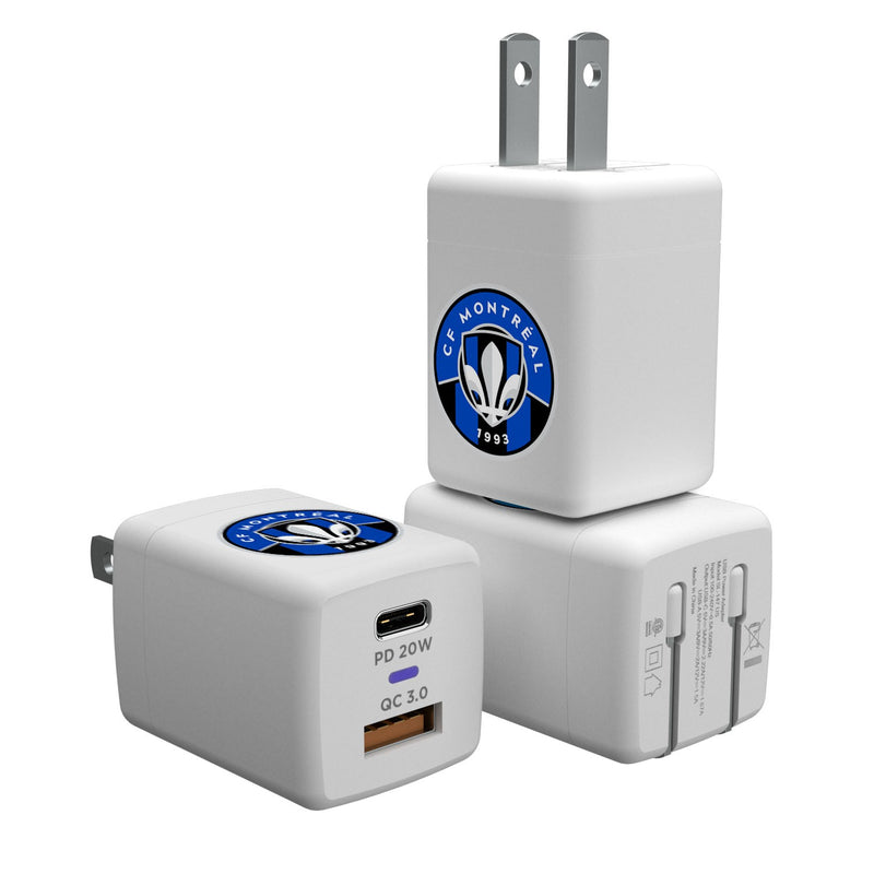 CF Montreal Insignia USB A/C Charger