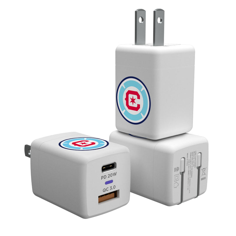 Chicago Fire  Insignia USB A/C Charger