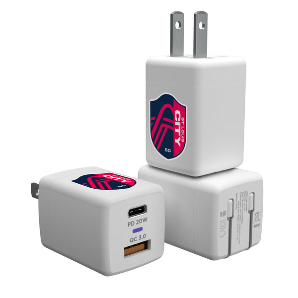 St. Louis CITY SC  Insignia USB A/C Charger