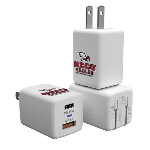 North Carolina Central Eagles Insignia USB A/C Charger