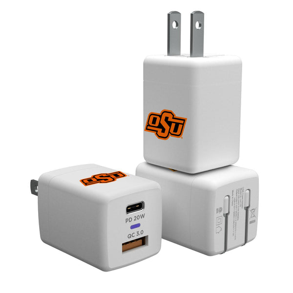 Oklahoma State Cowboys Insignia USB A/C Charger