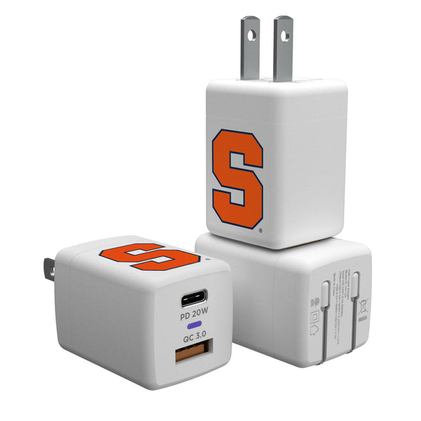 Syracuse Orange Insignia USB A/C Charger