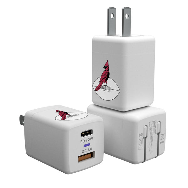 Chicago Cardinals 1947-1959 Historic Collection Insignia USB A/C Charger