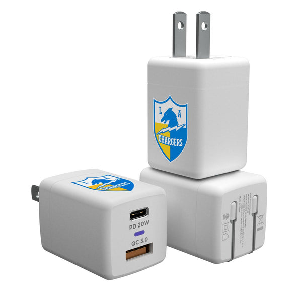 Los Angeles Chargers Insignia USB A/C Charger