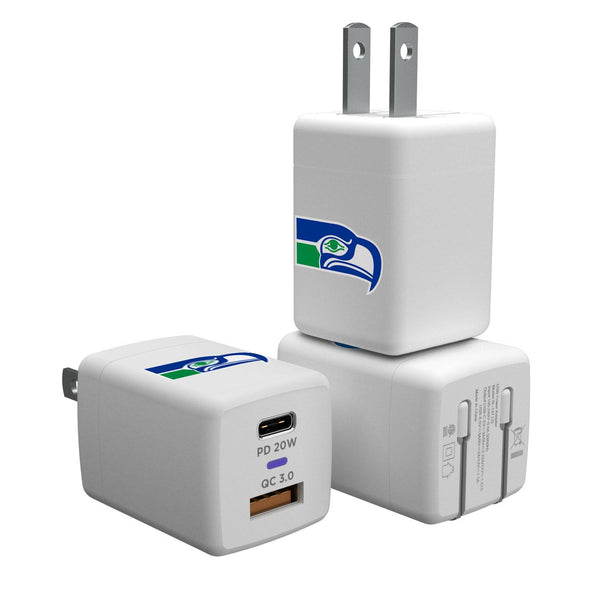 Seattle Seahawks Insignia USB A/C Charger