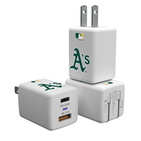 Oakland Athletics Insignia USB-C Charger