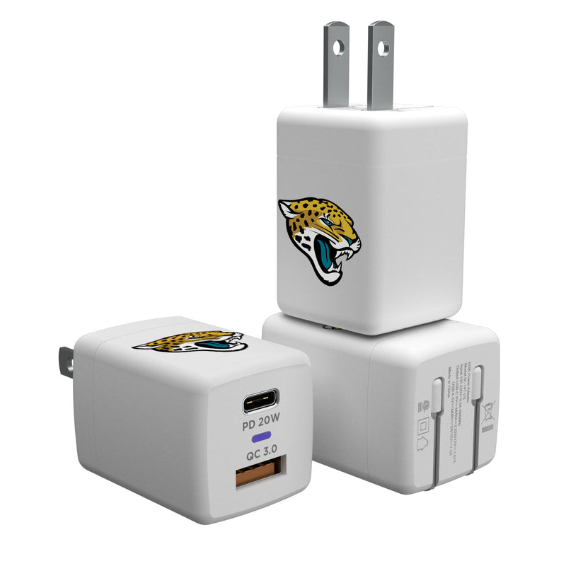 Jacksonville Jaguars Insignia USB A and C Charger