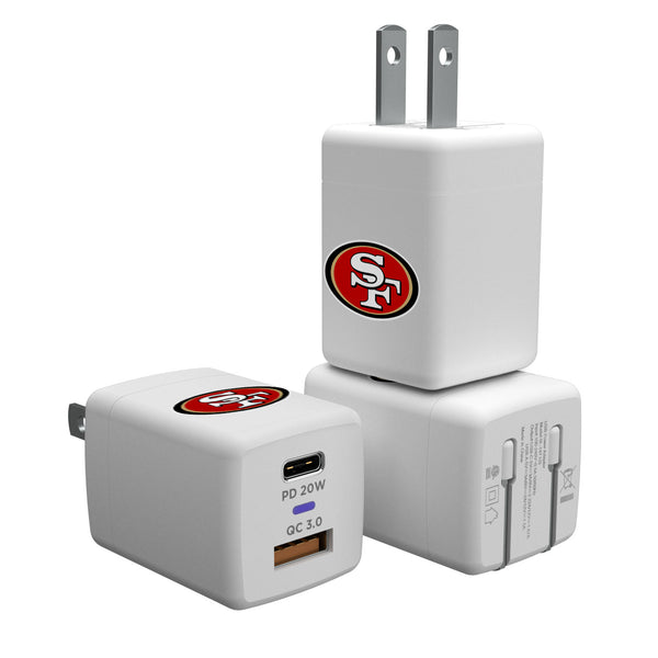 San Francisco 49ers Insignia USB A and C Charger