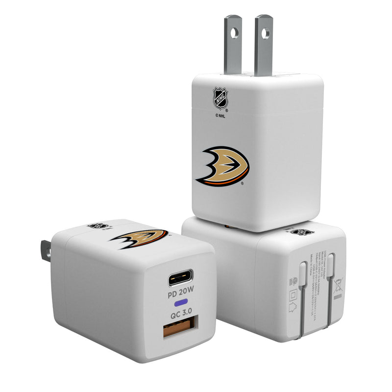 Anaheim Ducks Insignia USB-C Charger