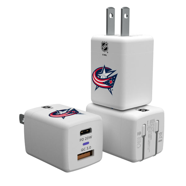 Columbus Blue Jackets Insignia USB-C Charger