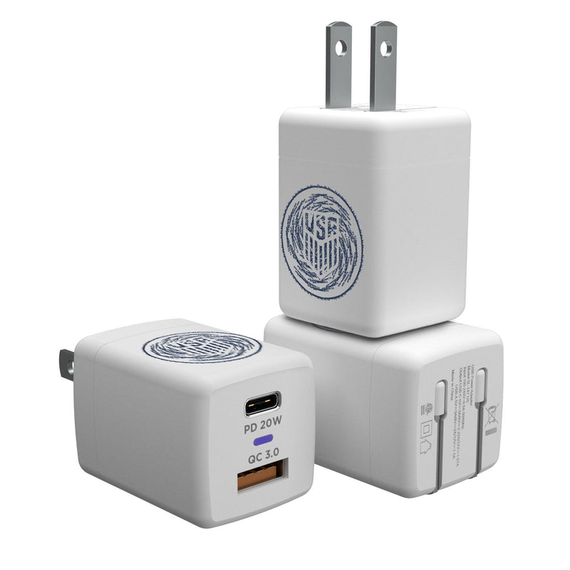 United States Mens National Team Insignia USB A/C Charger