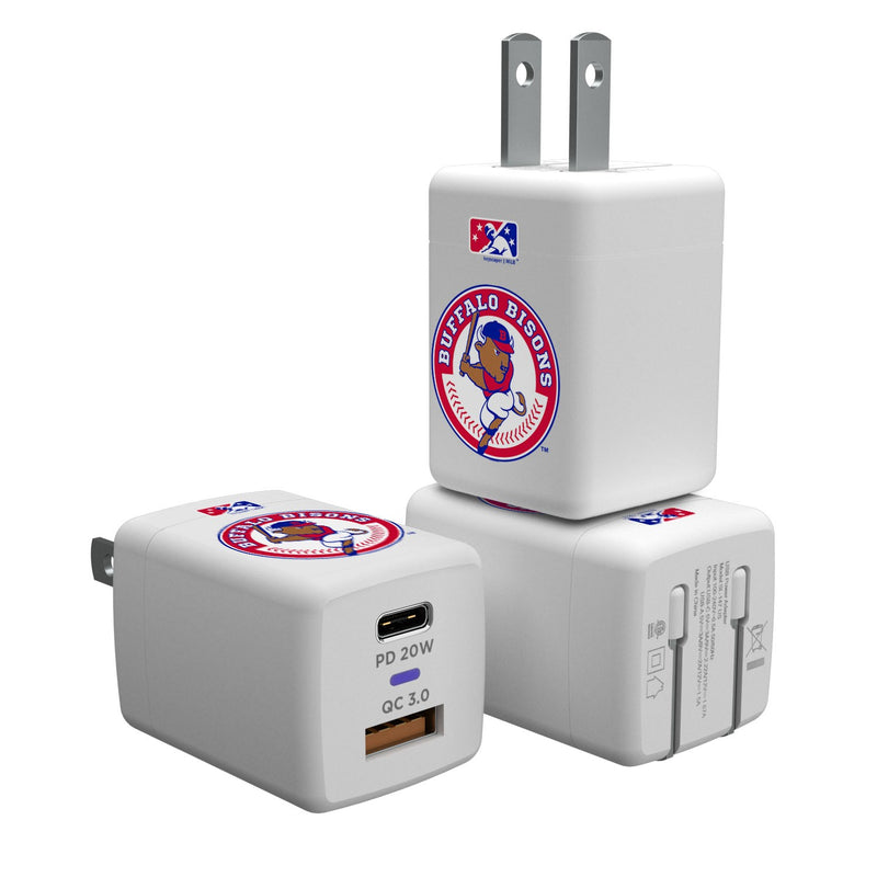 Buffalo Bisons Insignia USB A/C Charger
