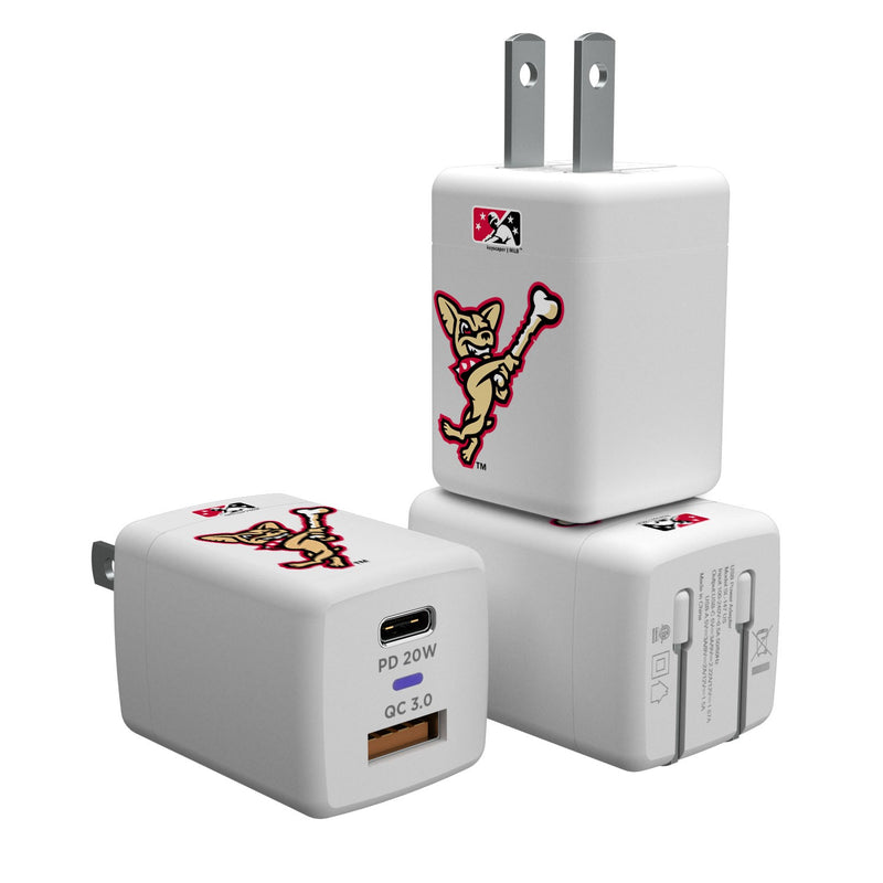 El Paso Chihuahuas Insignia USB A/C Charger