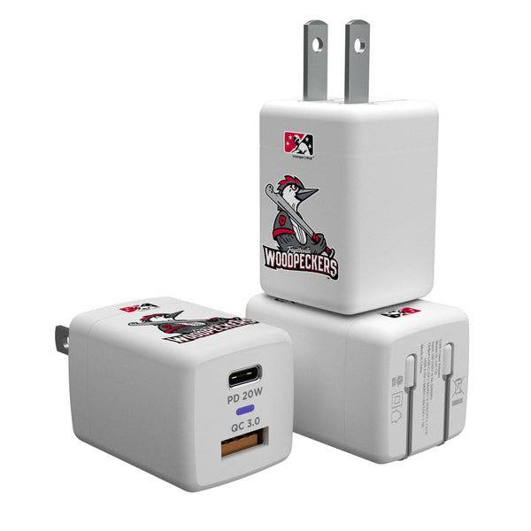 Fayetteville Woodpeckers Insignia USB A/C Charger
