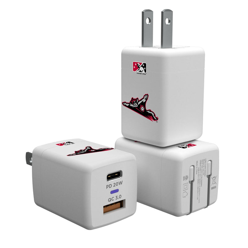 Richmond Flying Squirrels Insignia USB-C Charger