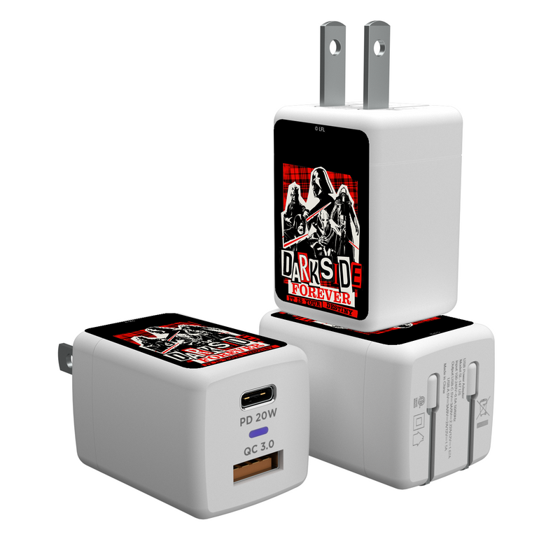 Star Wars Dark Side Ransom USB A/C Charger