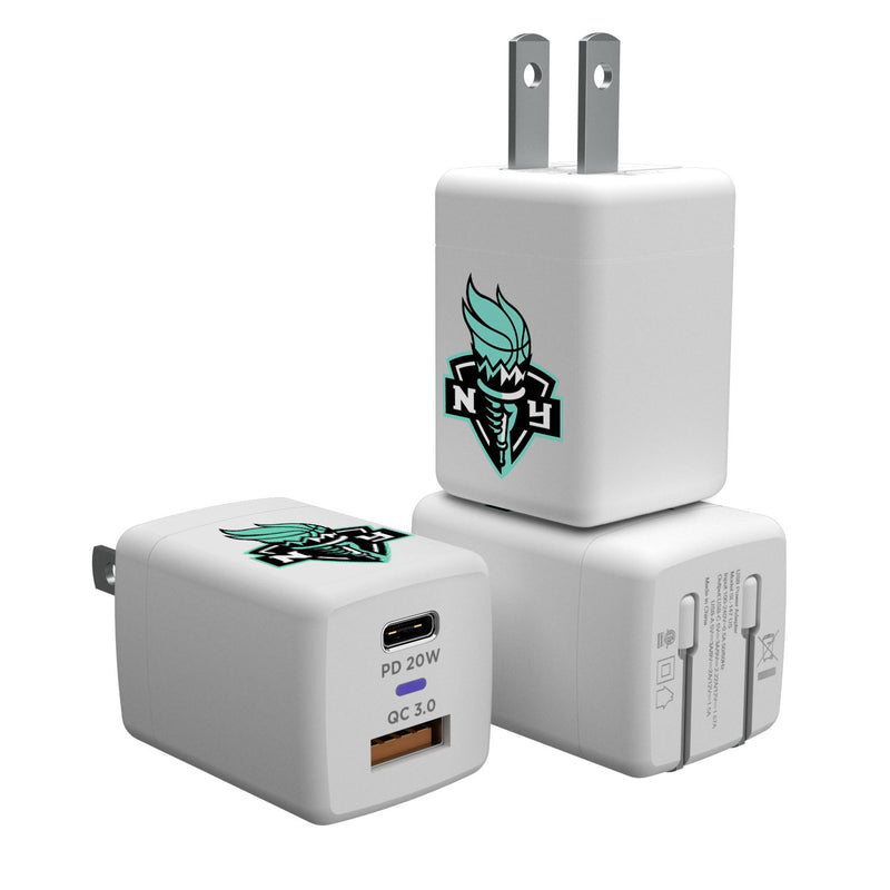 New York Liberty Insignia USB A/C Charger