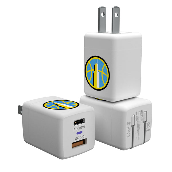 Chicago Sky Insignia USB A/C Charger