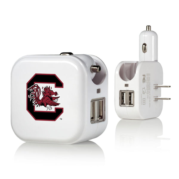 South Carolina Fighting Gamecocks Insignia 2 in 1 USB Charger