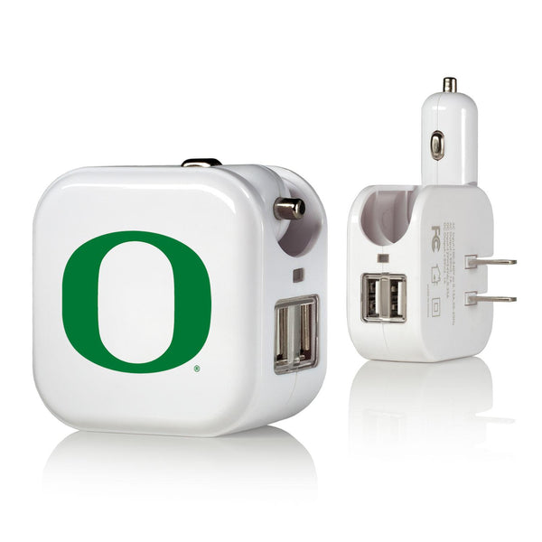 Oregon Ducks Insignia 2 in 1 USB Charger