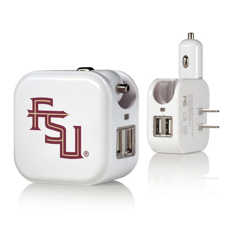 Florida State Seminoles Insignia 2 in 1 USB Charger