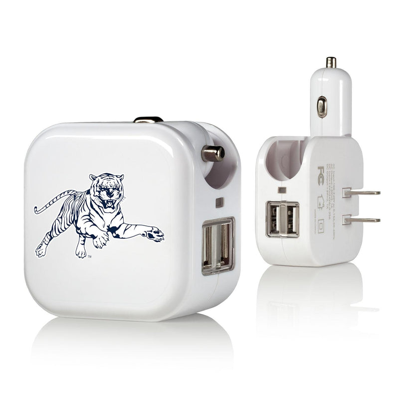 Jackson State Tigers Insignia 2 in 1 USB Charger