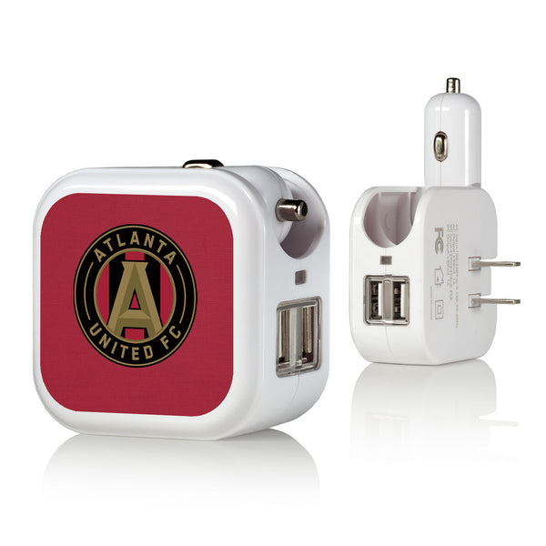 Atlanta United FC Solid 2 in 1 USB Charger