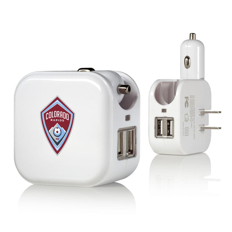 Colorado Rapids Insignia 2 in 1 USB Charger