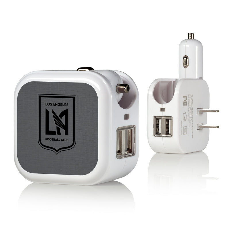 Los Angeles Football Club   Solid 2 in 1 USB Charger