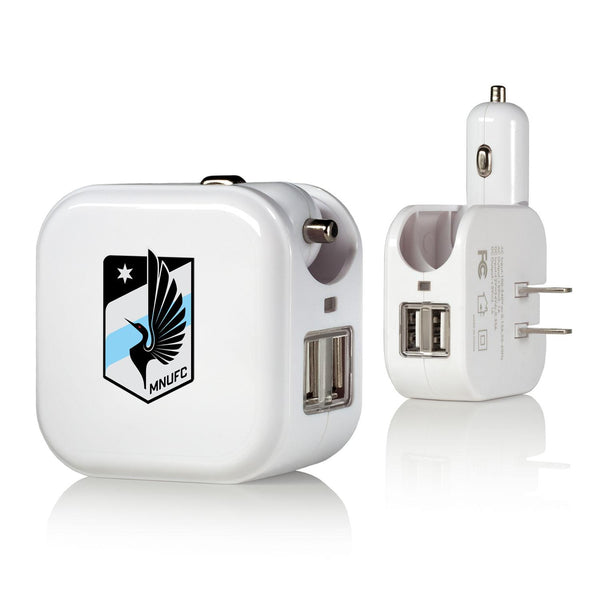 Minnesota United FC   Insignia 2 in 1 USB Charger