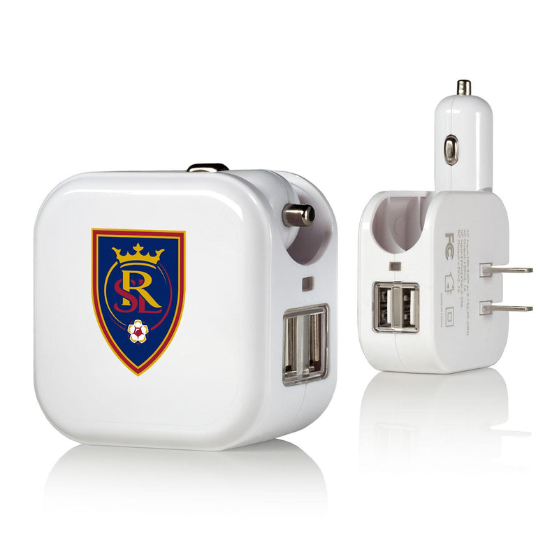 Real Salt Lake   Insignia 2 in 1 USB Charger