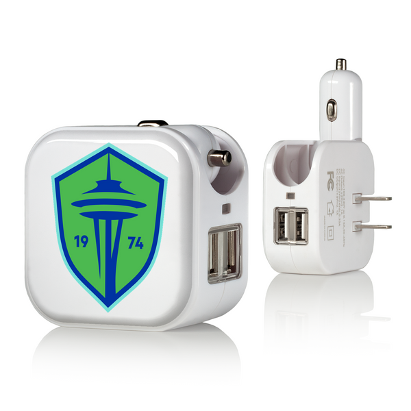 Seattle Sounders FC   Insignia 2 in 1 USB Charger